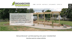 Desktop Screenshot of groundcoverlandscaping.co.nz